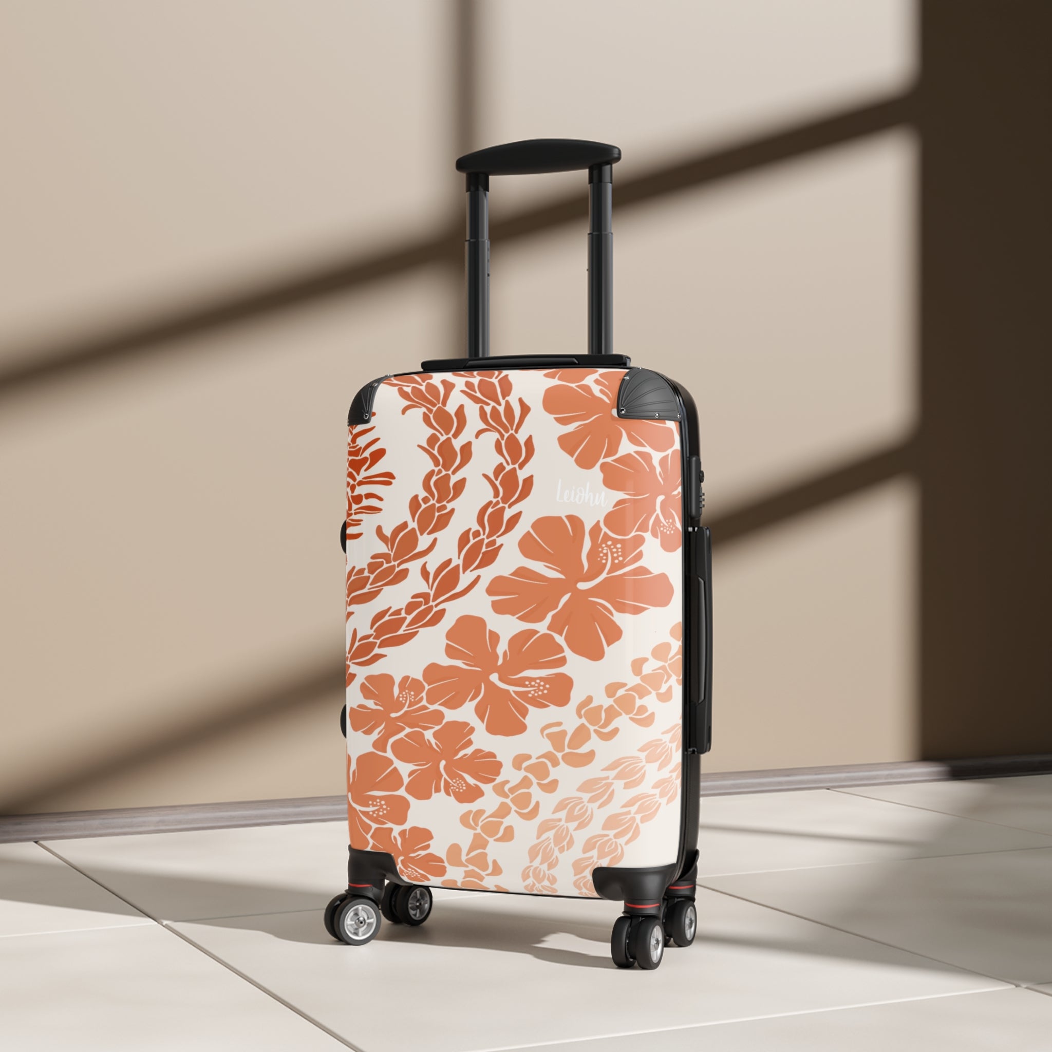 Stylish Groovy Lei Warm Cabin Luggage - Perfect for Winter Travel & Airplane Carry-On Bags