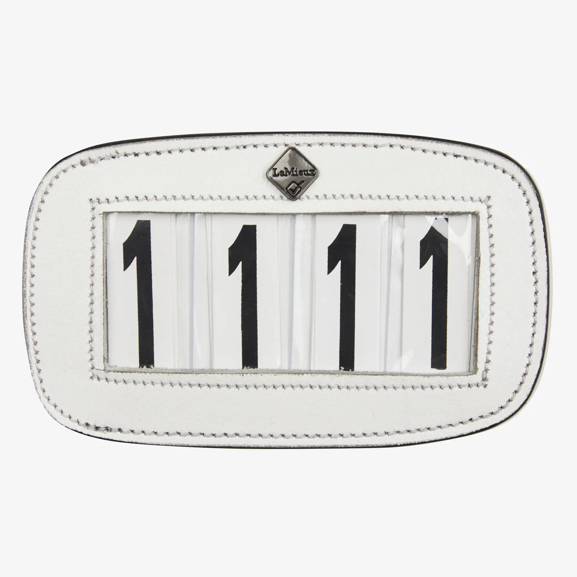 LeMieux Saddle Number Holder - 4 Spaces for Equestrian Competitions & Horse Shows | Durable Horse Riding Accessories