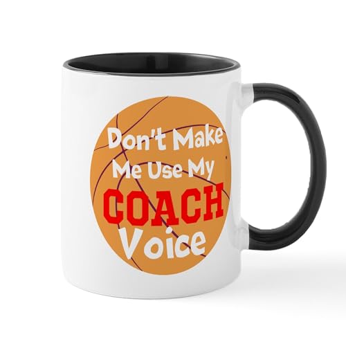 White/Black Inside - Dont Make Me Use My Coach Voice Mugs