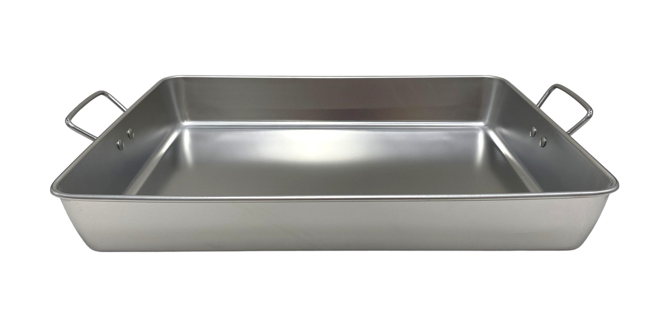 Stainless Steel 16x12.5x2.25 Inch Rectangular Baking Pan - Professional Grade Cookie Sheet for Oven, Perfect for Cakes, Brownies, Lasagna & Party Food Prep