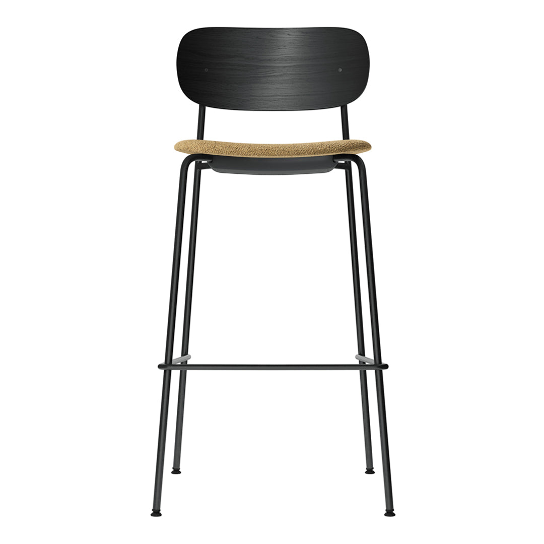 Co Bar Chair with Upholstered Seat - Modern Counter Height Stool for Kitchen Island, Bar, and Dining Room - Comfortable & Stylish Seating Solution
