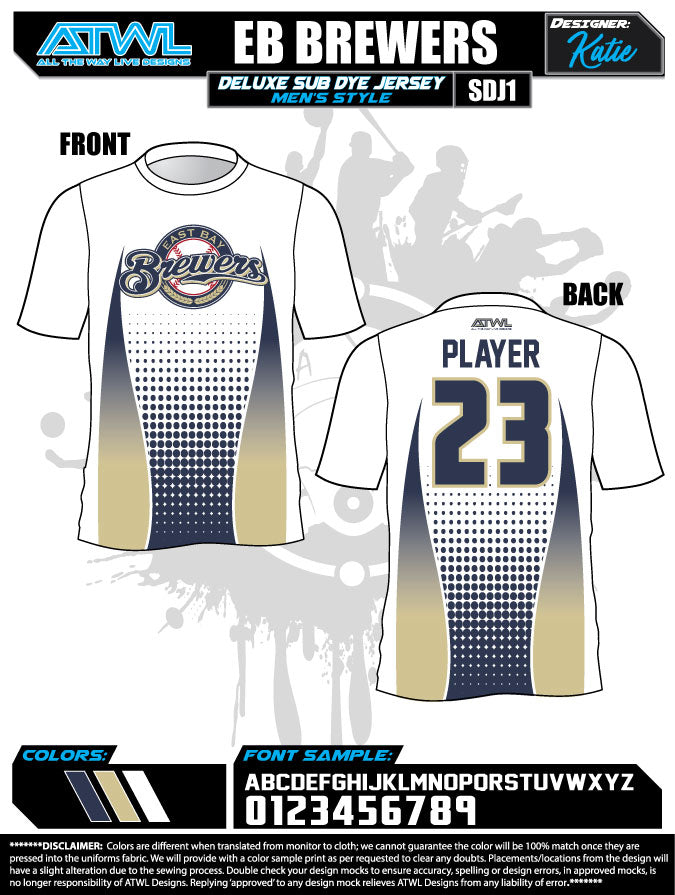 East Bay Fall League Men's Sublimated Basketball Jerseys - Custom Team Uniforms for Basketball Tournaments & Streetwear Fashion