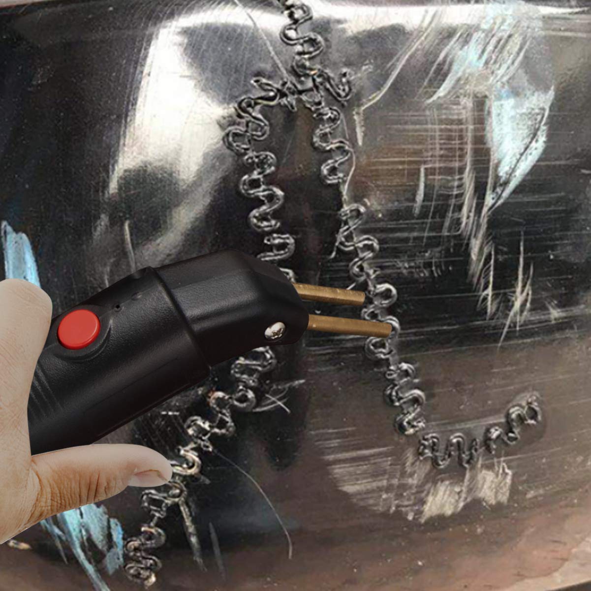 Wakauto Auto Bumper Repair Machine - Professional Car Bumper Welding Tool Kit for Dent Removal & Shape Restoration | Perfect for DIY Auto Body Repair & Collision Damage Fixing