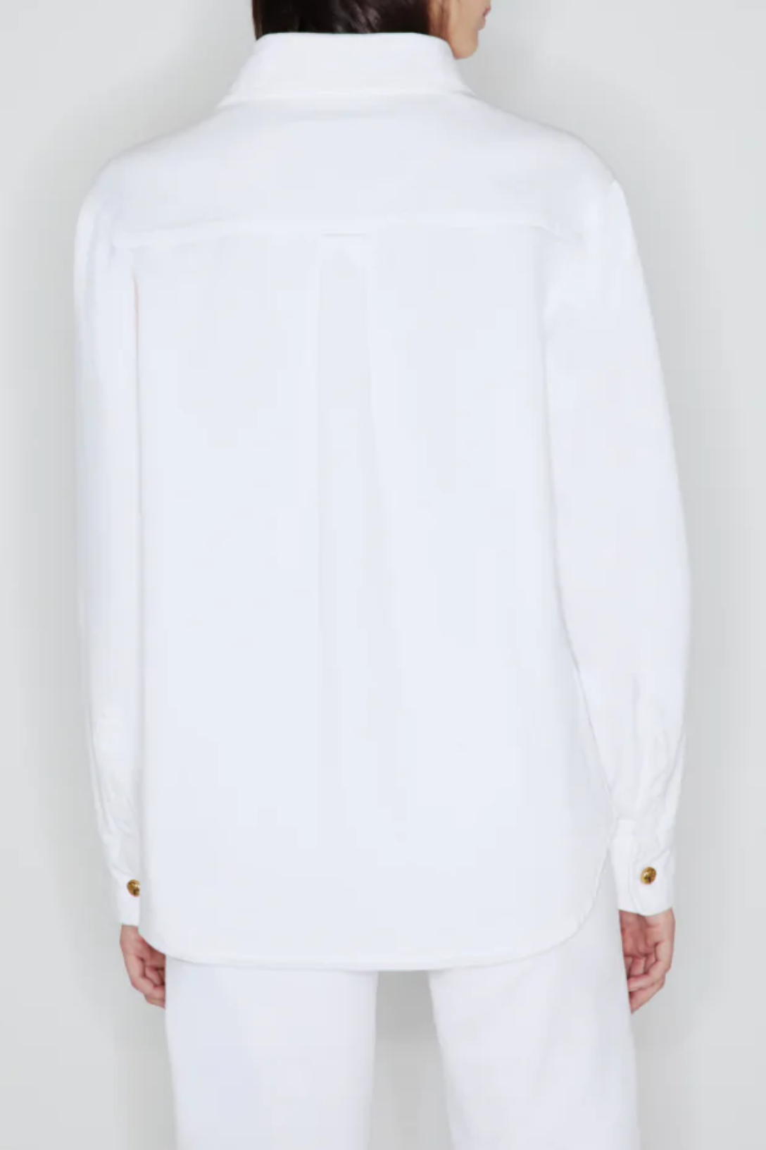 Clapotis Berber Shirt for Women - Soft Cream Cotton Button Down Blouse | Casual Boho Chic Top for Beach, Travel & Everyday Wear