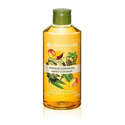 Refreshing Mango Coriander Bath & Shower Gel - Energizing Body Wash for Men & Women - Perfect for Morning Showers & Post-Workout Refreshment