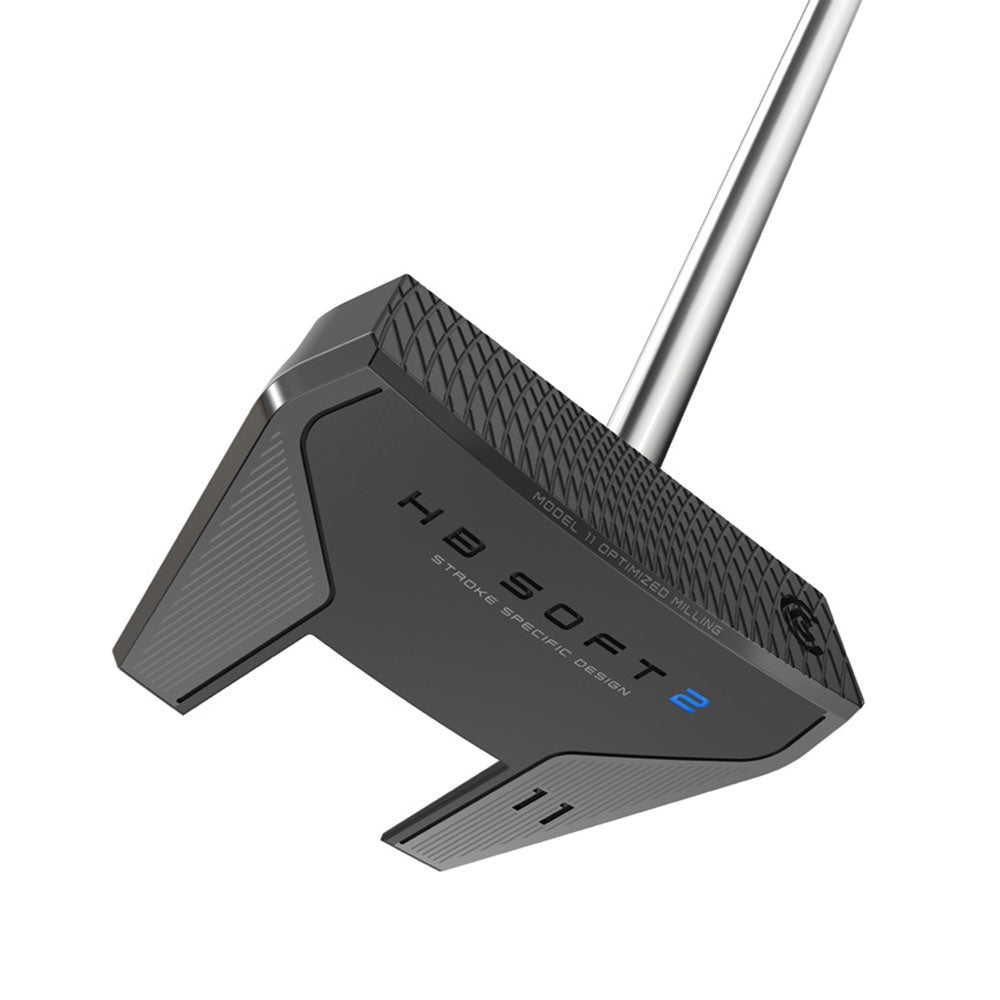 Cleveland Huntington Beach Soft 2 Black Men's Right Handed Golf Putter 11C OS - Perfect for Putting Greens and Golf Course Play