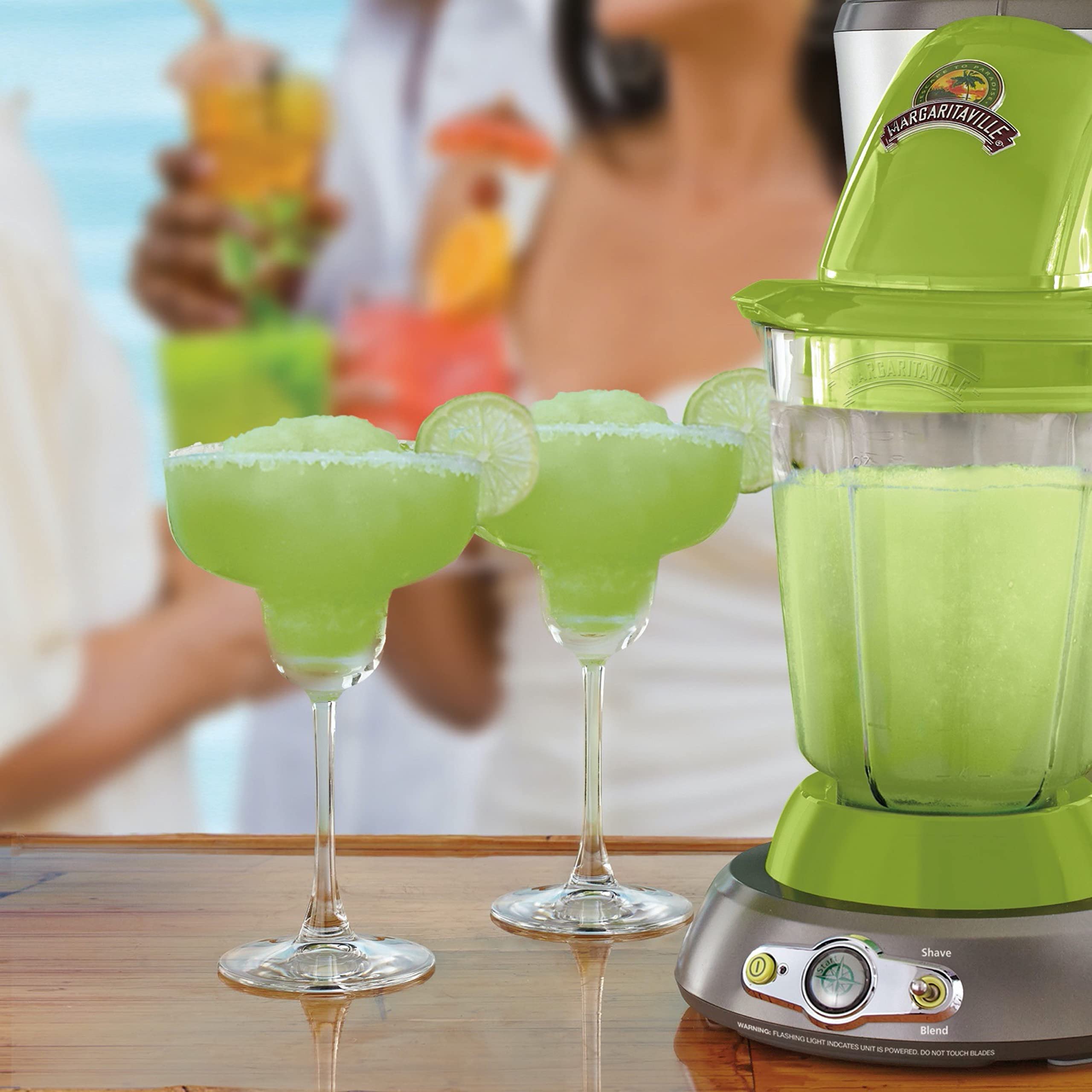 Margaritaville Bahamas Frozen Concoction Maker - Dual Mode Margarita Machine with No-Brainer Mixer & 36oz Pitcher - Perfect for Home Parties, Beach Gatherings & Summer Cocktails