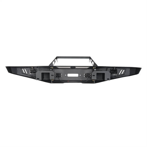 09-14 Ford F-150 SuperCrew Bumper Set - Front & Rear Bumper with Roof Rack (Excluding Raptor) | Heavy-Duty Protection for Off-Road & Truck Accessories | Perfect for Adventure, Work & Customization