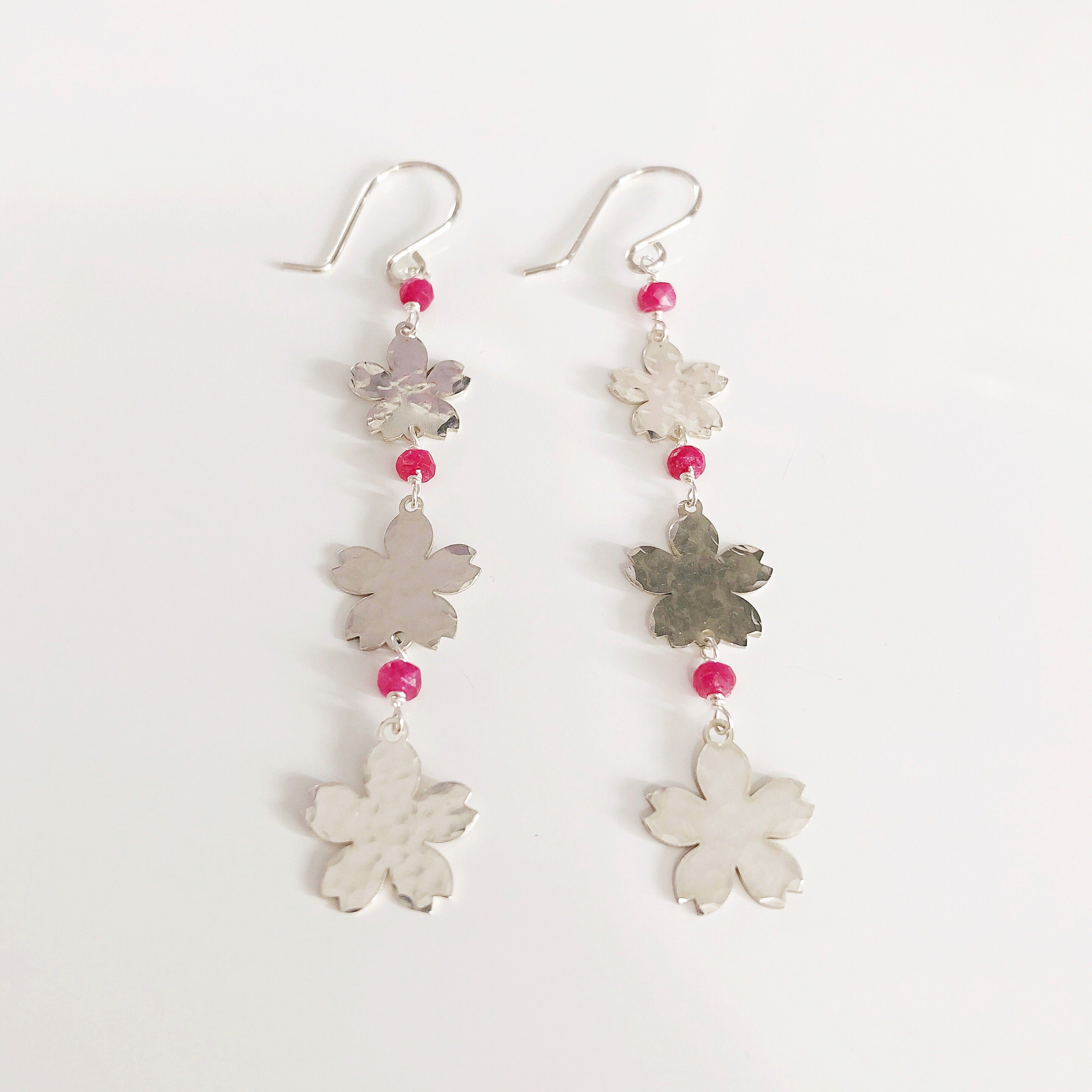 LALAPUA Ruby Stud Earrings for Women - Genuine Gemstone Jewelry Gift for Her - Perfect for Weddings, Parties & Everyday Wear