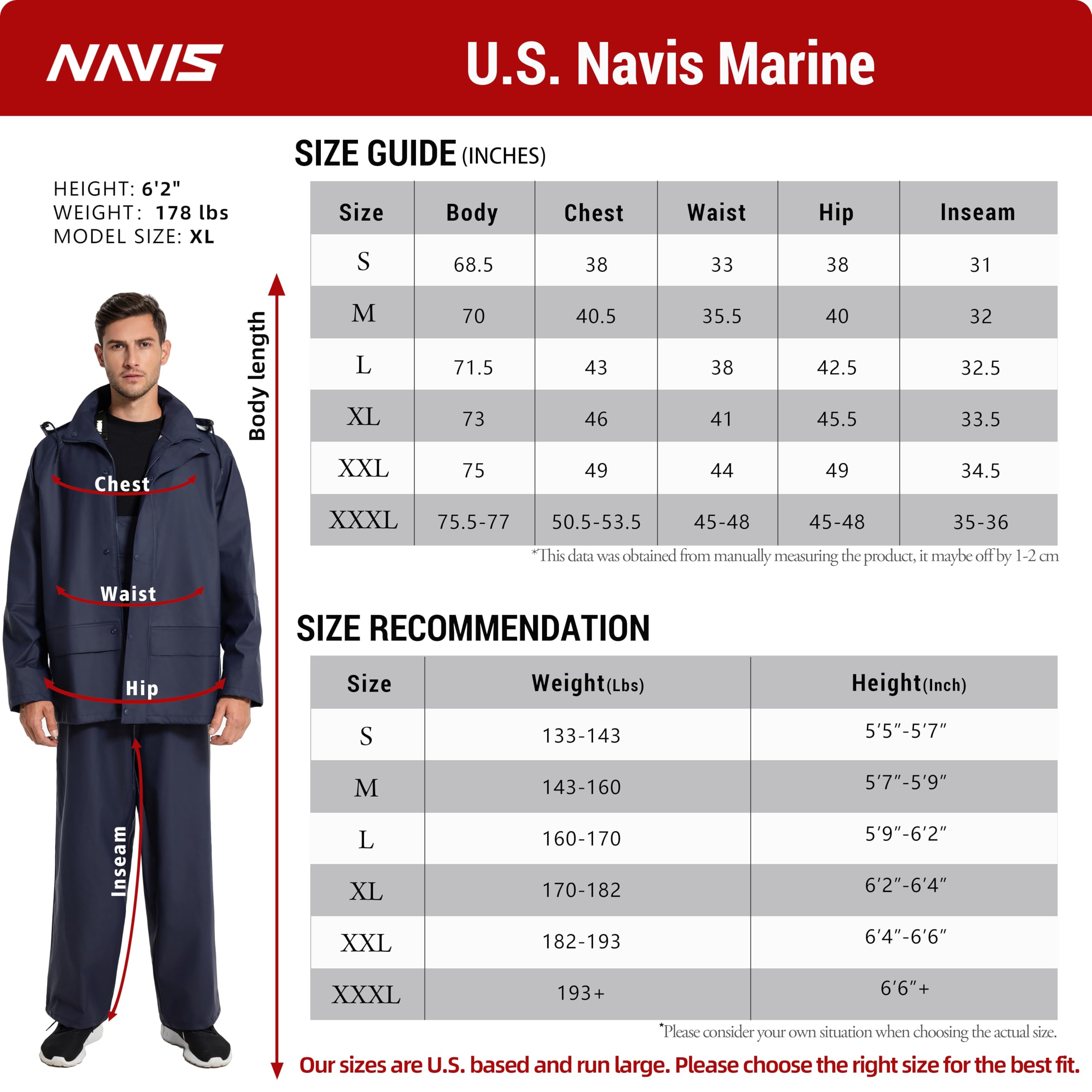 Men's Waterproof Workwear Rain Suit Set - PRO Jacket & Bib Overalls for Outdoor Construction, Fishing & Heavy Duty Protection | All-Weather Safety Gear for Roofing, Landscaping & Industrial Work