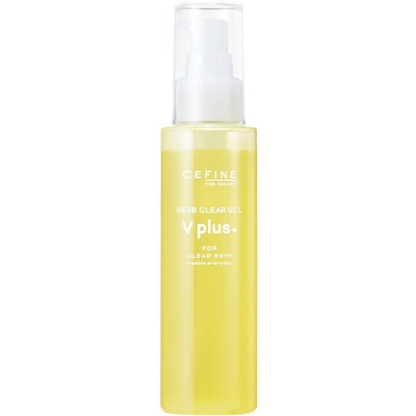 Cefine Herb Clear Gel V Plus - Skin Nourishing Vitamin Peeling Gel 120ml for Exfoliation & Brightening | Perfect for Daily Skincare Routine & Acne-Prone Skin