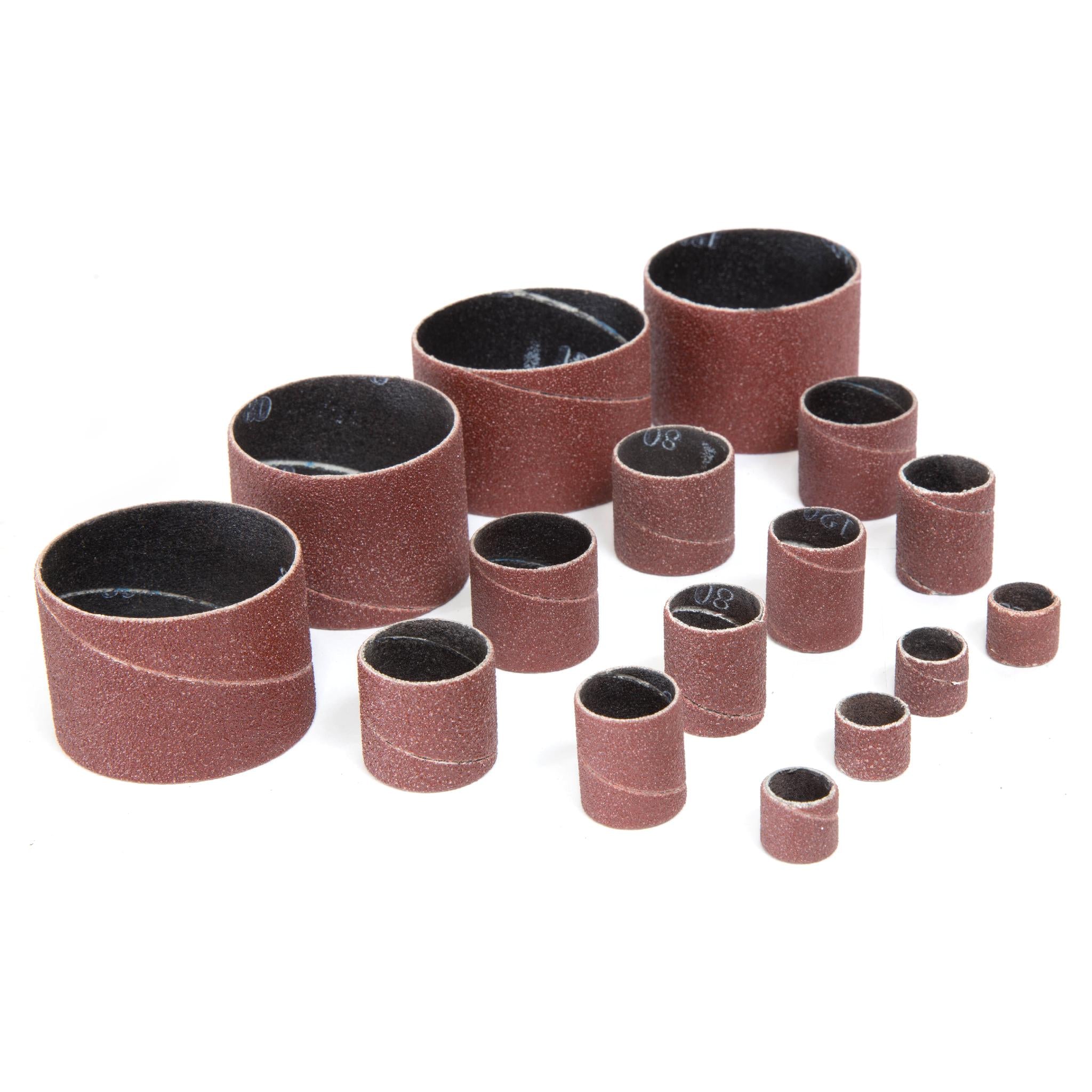 WEN DS164 20-Piece Sanding Drum Kit for Drill Press & Power Tools | Woodworking, Metal Polishing & DIY Projects