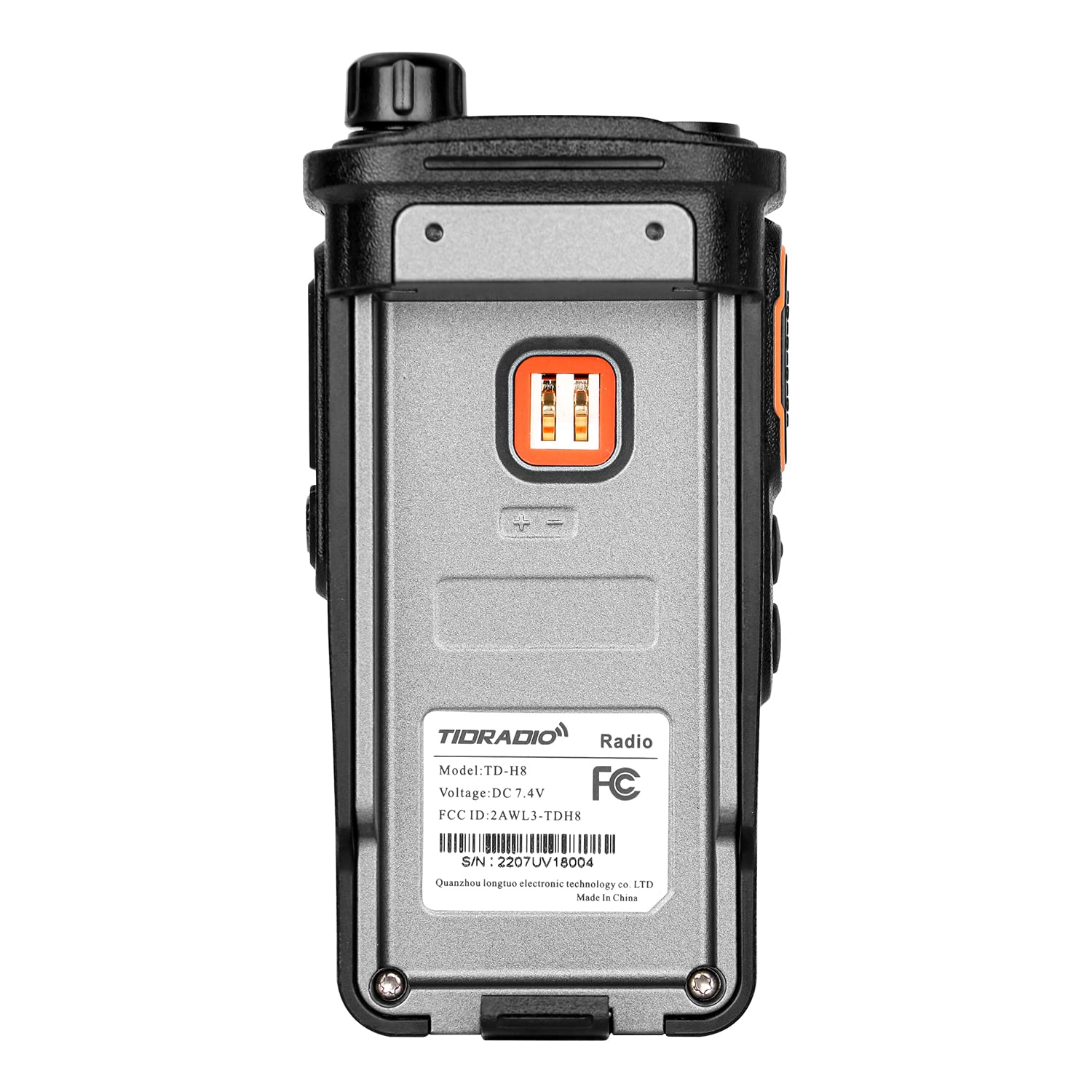 2nd Gen TIDRADIO TD-H8 10W High Power Ham Radio Handheld - Wireless APP Programming, Long Range Two Way Radio with 2500mAh Battery (2 Pack), USB-C Charger & Speaker Mic - Perfect for Outdoor Adventures, Emergency Communication, and Construction Site Coordination