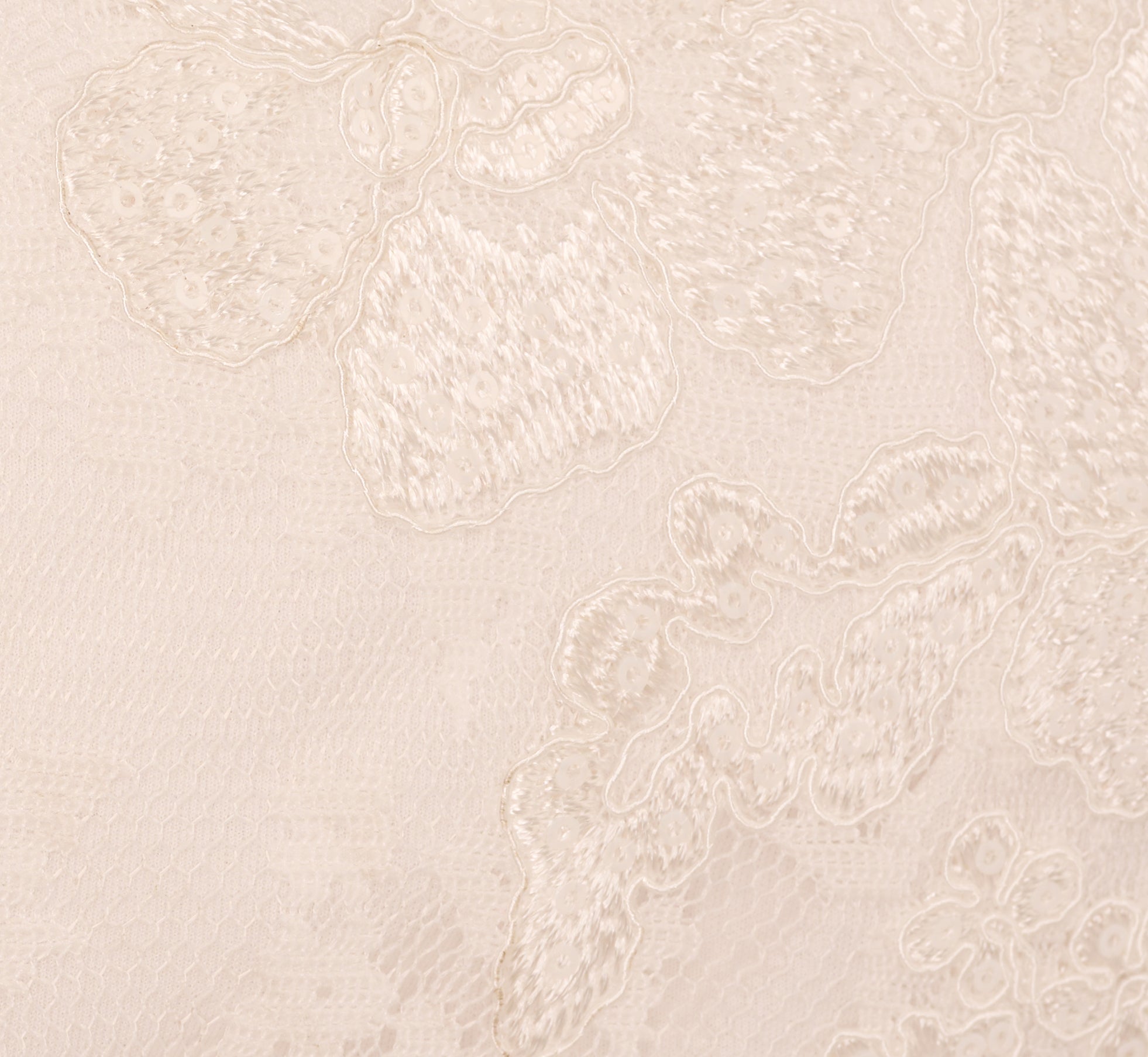 Elegant Ivory Sleeveless Floral Lace Dress with Feather Trim - Perfect for Weddings, Parties & Special Occasions