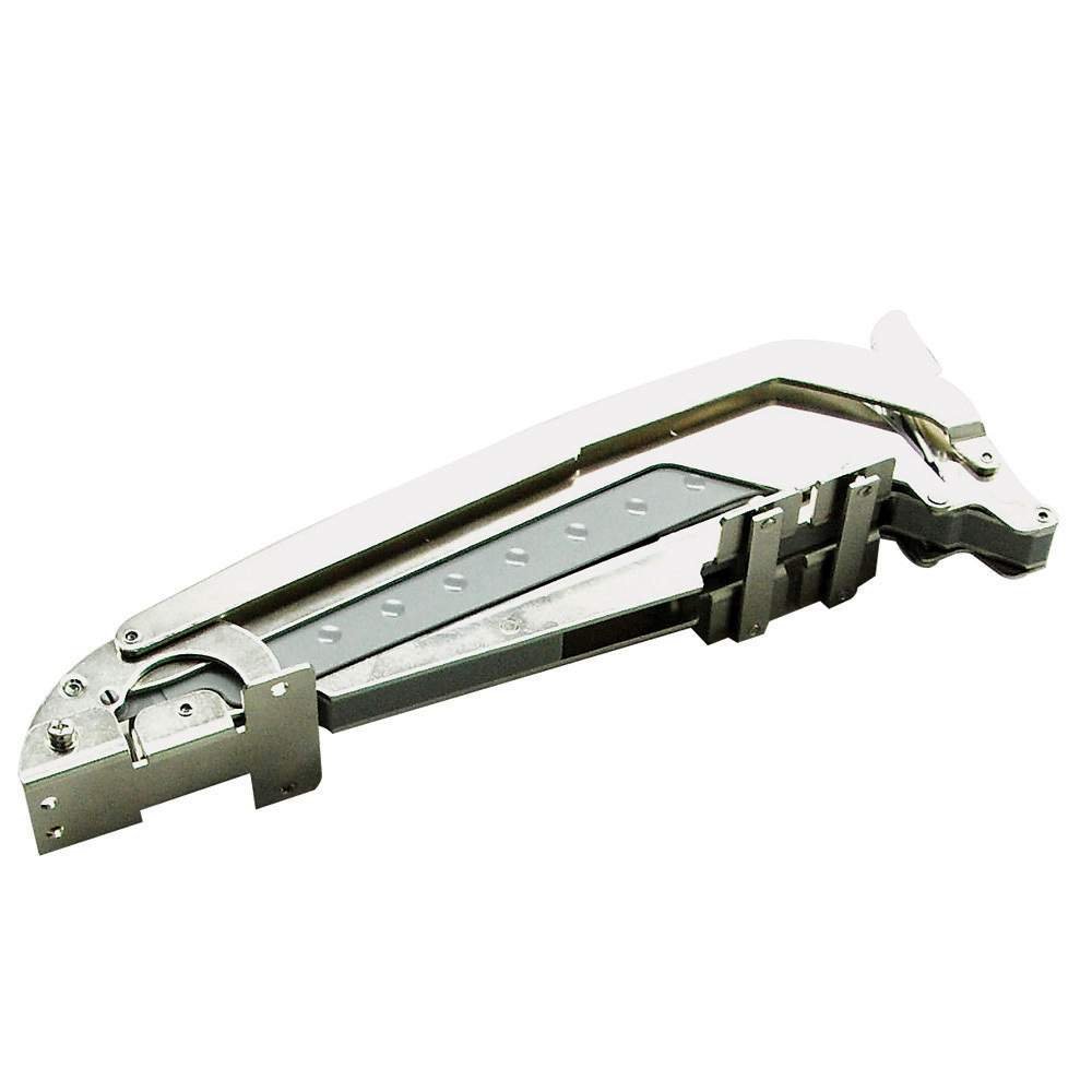 Heavy Duty Lateral Opening Door Hinge Set - 4 Pack Stainless Steel 180 Degree Swing Door Hinges for Cabinet, Wardrobe, Closet & Furniture Installation (Indoor/Outdoor Use)