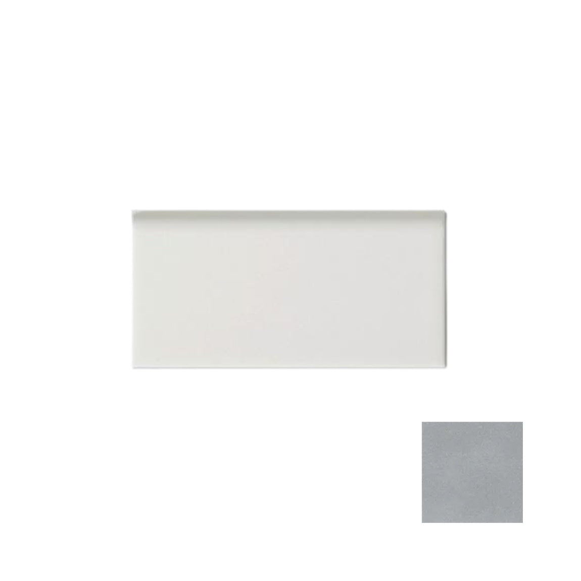 Bullnose Tile Renaissance Taupe 3x6 Glossy Ceramic Wall Tile - Perfect for Bathroom, Kitchen Backsplash & Shower Surrounds