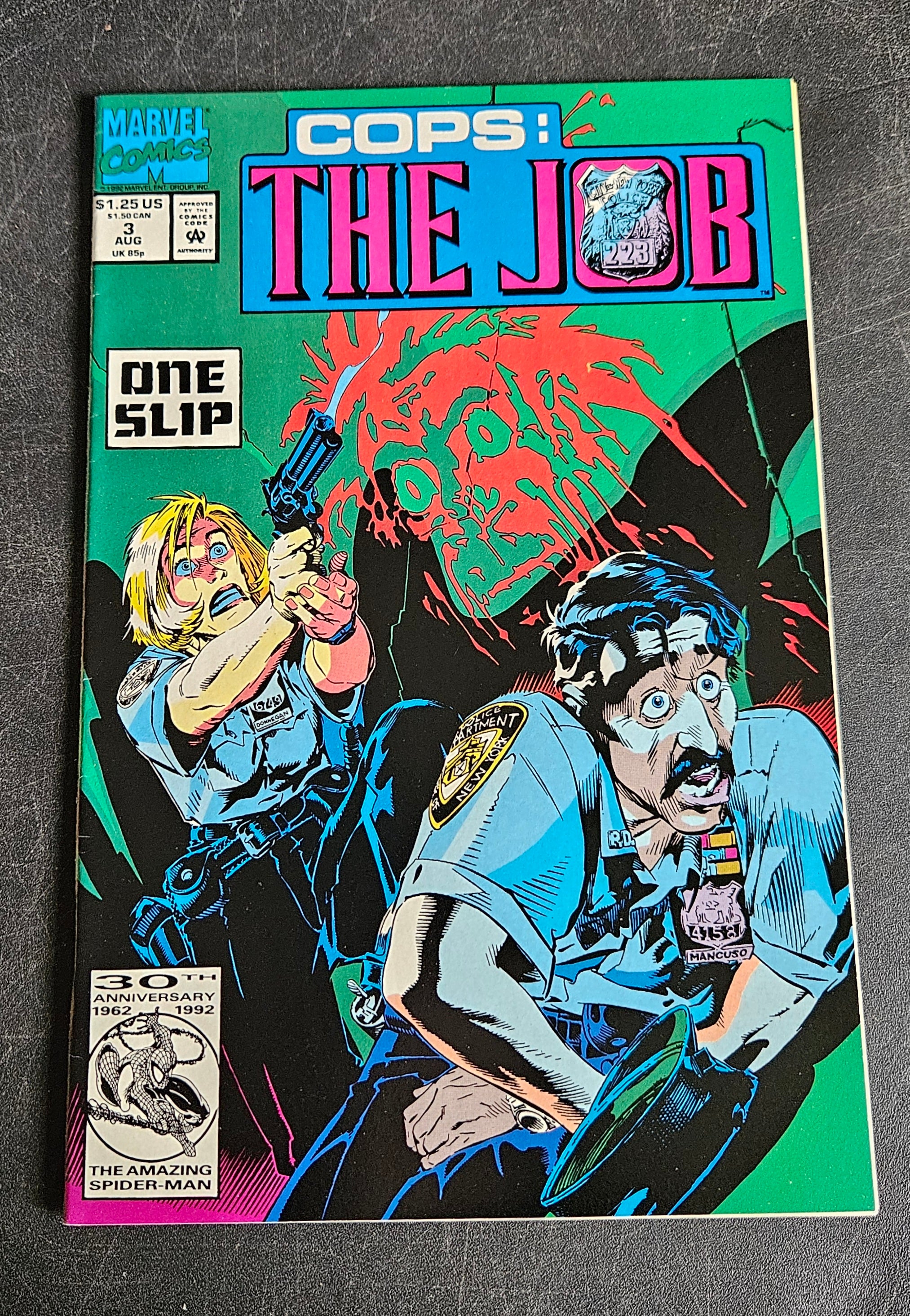 COPS: THE JOB #3 AUGUST - MARVEL COMICS Graphic Novel | Superhero Crime Stories, Police Action Comics | Perfect for Marvel Fans & Comic Collectors