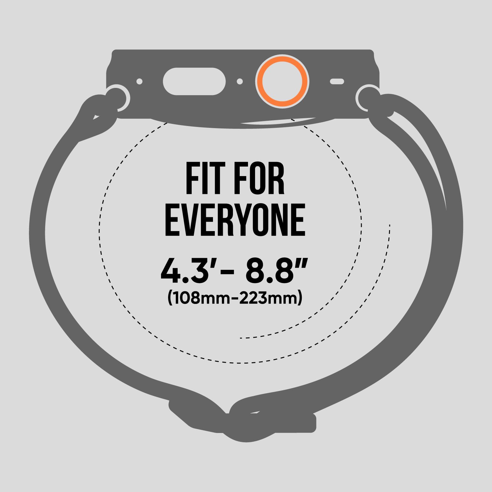 Suitisbest Sport Band for Apple Watch Ultra 2/Ultra - 49mm 45mm 44mm 42mm Nylon Solo Loop Replacement Strap - Compatible with iWatch SE Series 8/7/6/5/4 - Perfect for Running, Gym & Outdoor Activities