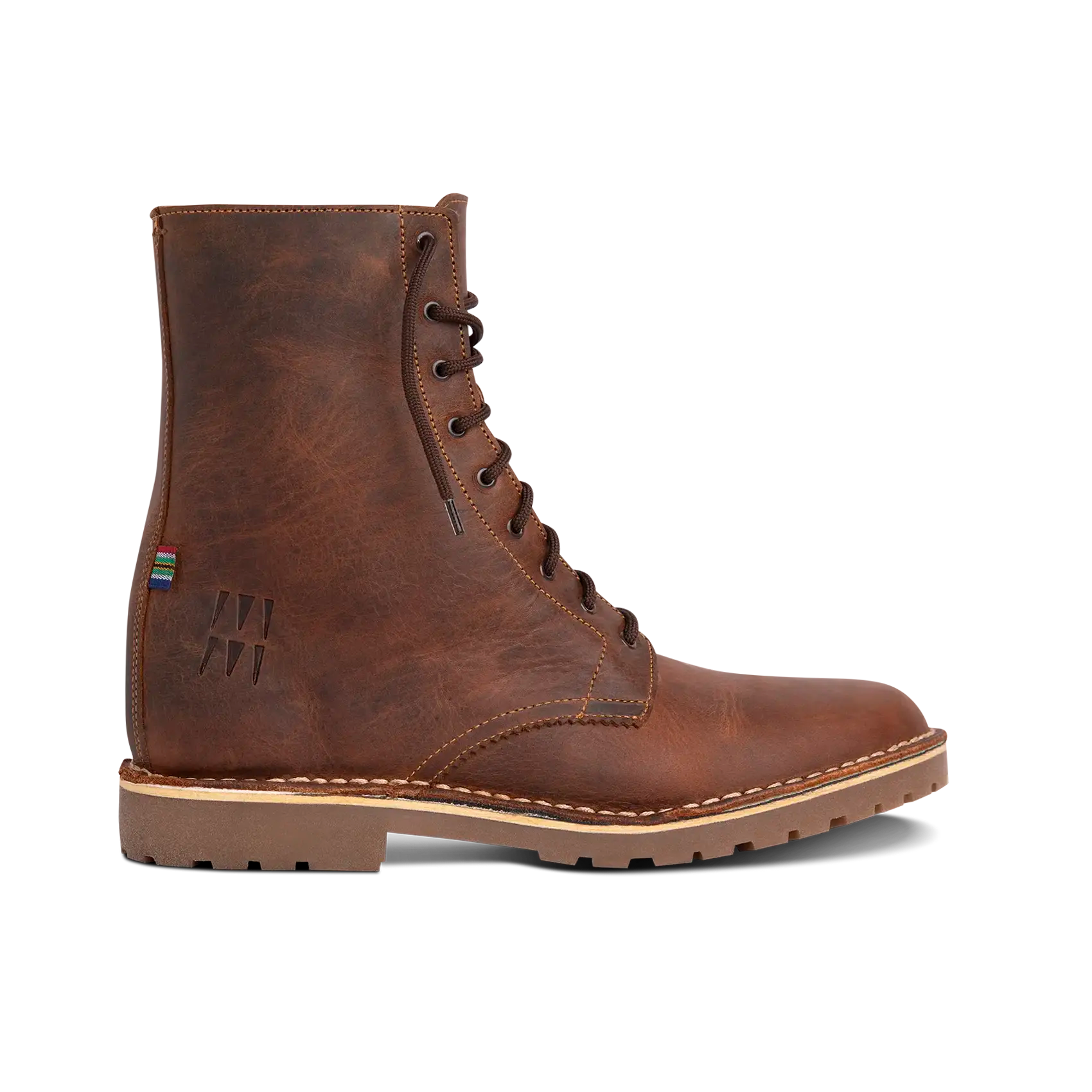 Veldskoen MoveMe Traveler Boot - Brown Leather with Gum Sole - Comfortable & Durable Shoes for Travel, Hiking & Outdoor Adventures