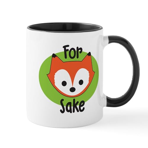 White/Black Inside - For Fox Sake Mug