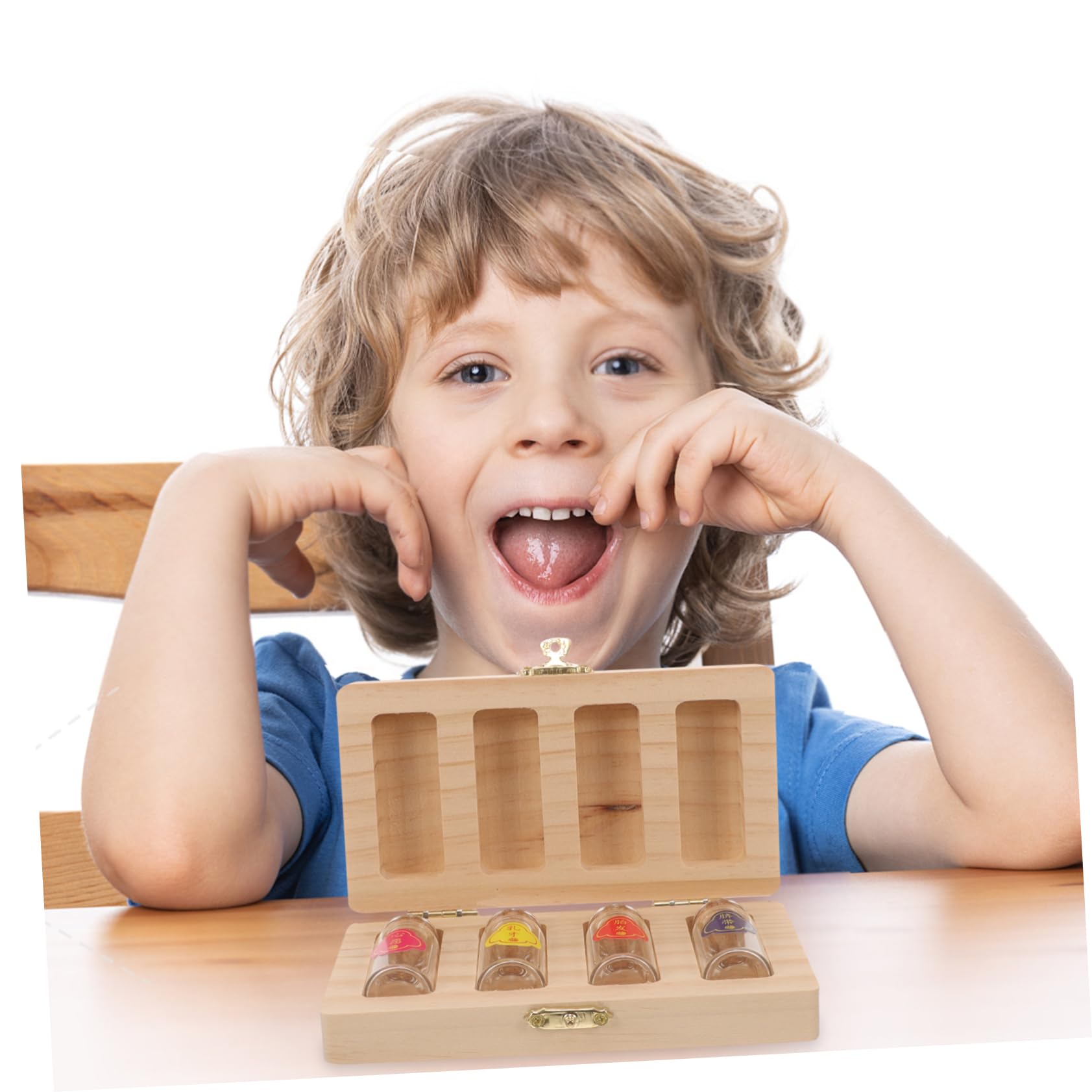 GREENADSCAPE Wooden Tooth Box Holder - Keepsake Container for Baby Teeth, First Tooth, and Tooth Fairy Gifts - Perfect for Memory Preservation and Kids' Dental Milestones