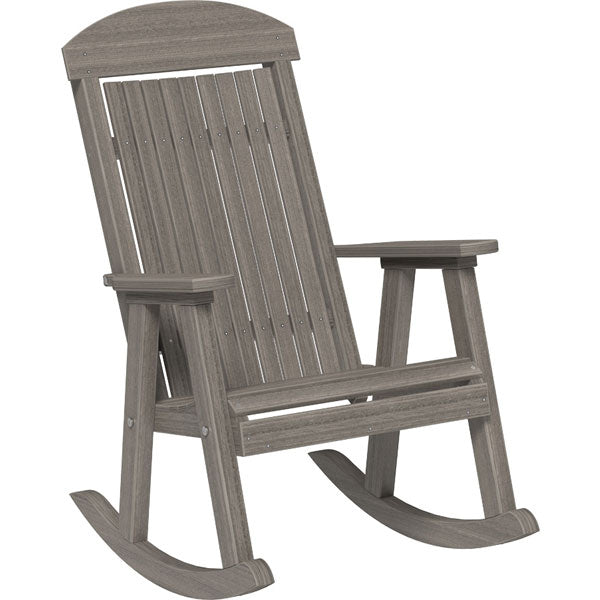 Poly Porch Rocker Chair - Durable Outdoor Rocking Chair for Patio, Garden & Deck - Perfect for Relaxing, Reading & Enjoying Nature