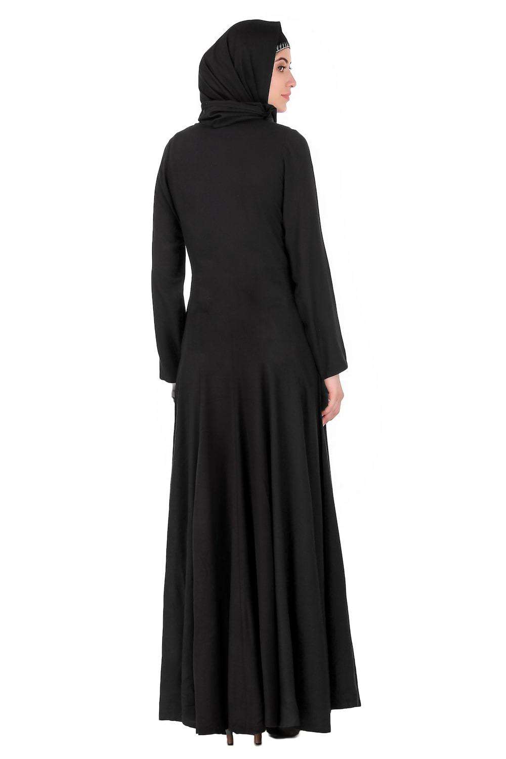 Elegant Embellished Anarkali Abaya Dress for Women - Perfect for Weddings, Parties & Special Occasions