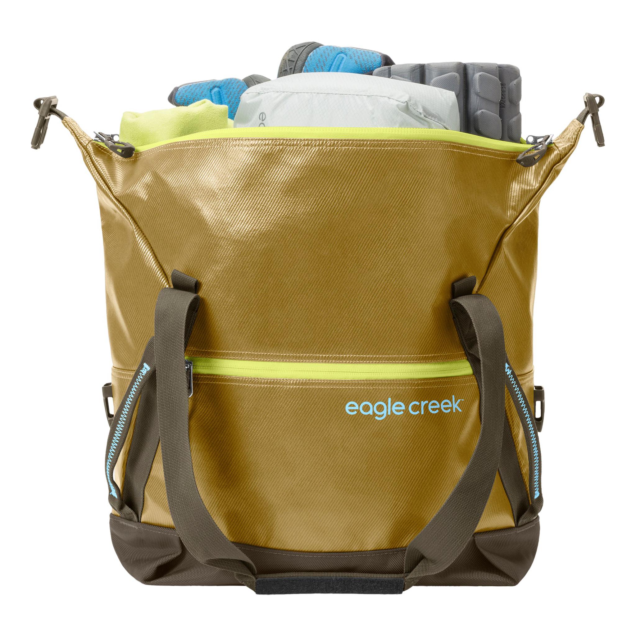 Eagle Creek Migrate Tote - Water-Resistant Travel Tote Bag with Multiple Pockets for Women & Men | Perfect for Airplane Carry-On, Gym, Work & Weekend Getaways