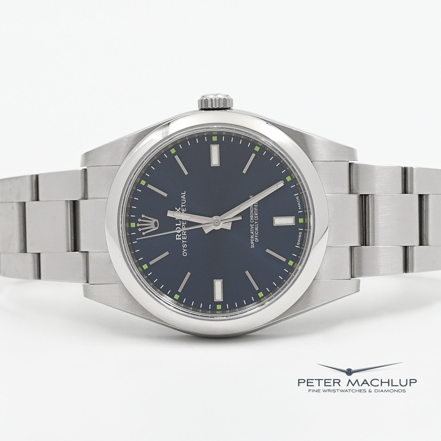 Rolex Oyster Perpetual 39mm Stainless Steel Watch 2019 Model - Luxury Automatic Timepiece for Men, Perfect for Business, Formal Events & Everyday Wear