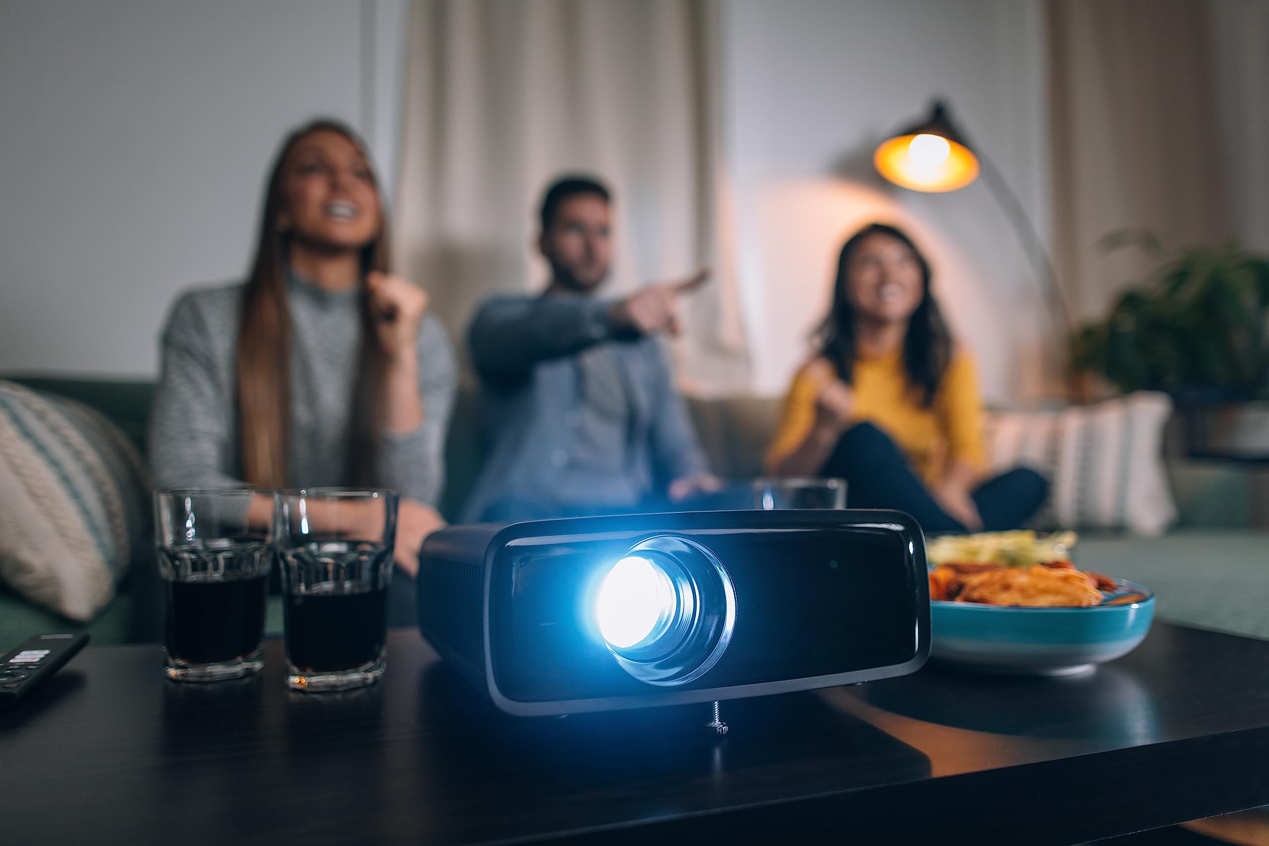 Philips NeoPix 530 Full HD 1080p Projector - High Contrast, Flexible Installation with Image Correction, Quiet Fan & 2.1 Audio System for Home Theater, Gaming & Outdoor Movie Nights