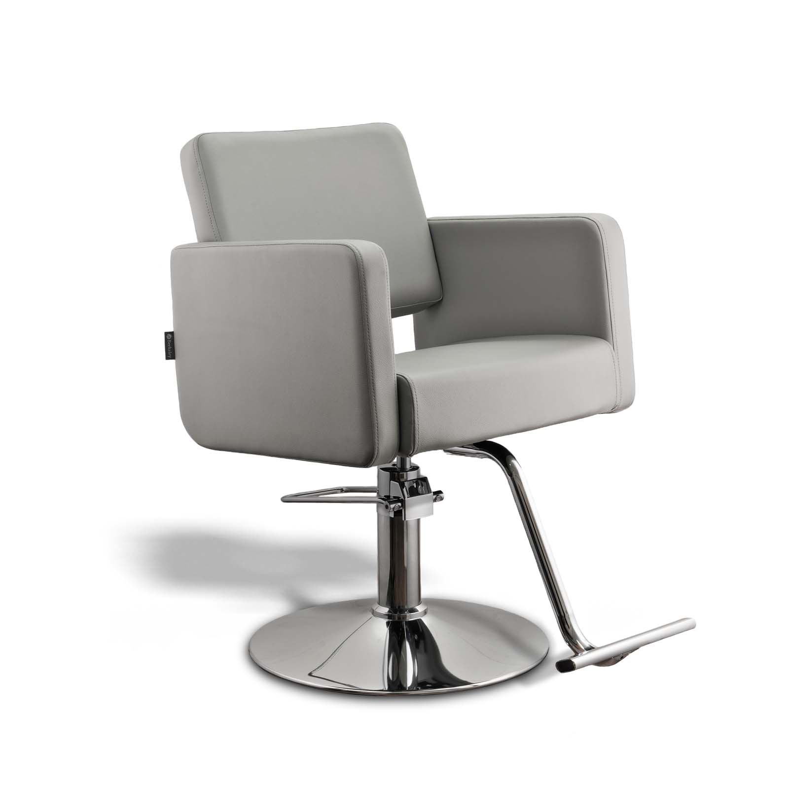 Bramley Salon Styling Chair - Professional Hydraulic Barber Chair with Adjustable Height & Swivel Base for Hair Salons, Spas & Beauty Parlors | Perfect for Haircuts, Styling & Makeup Application