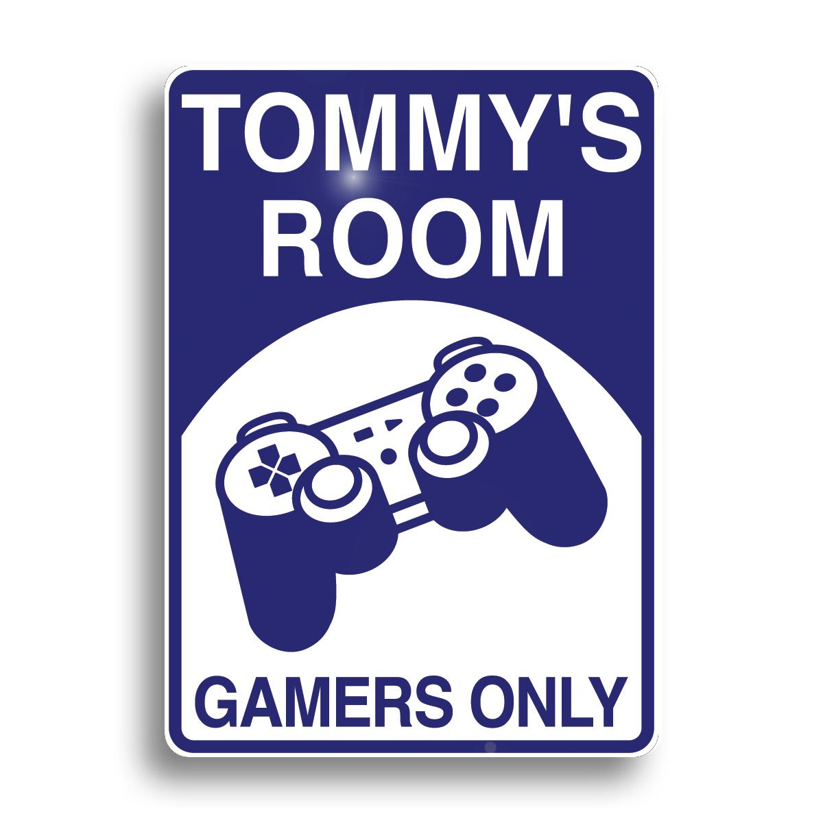 Custom Personalized Video Game Sign with Playstation Controller - Perfect for Gamer Room Decor & Gaming Gifts