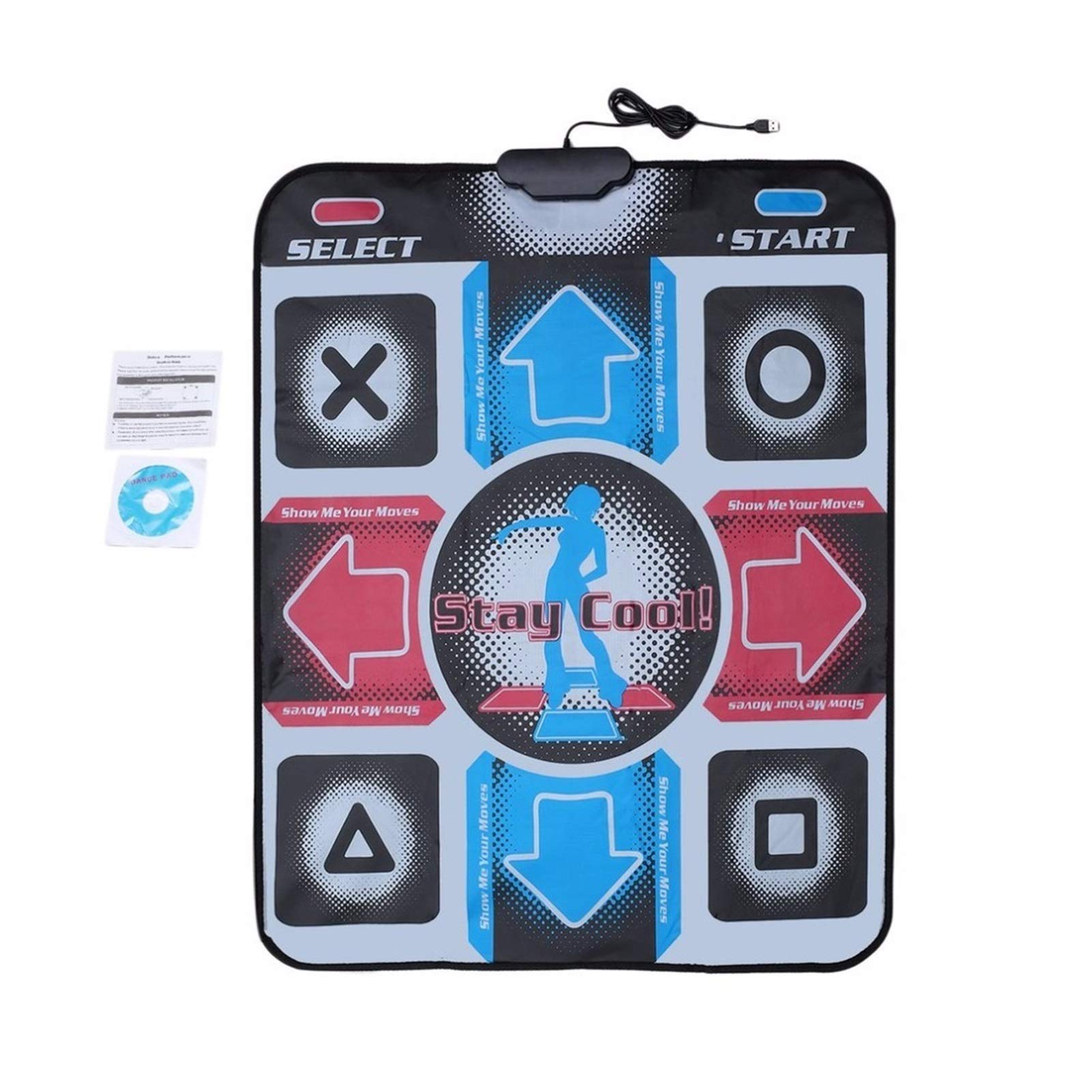 Non-Slip HXHN Dance Mat Pad - Portable Dance Floor for Kids & Adults - Perfect for Home Fitness, Dance Games, and Party Entertainment