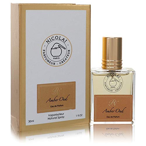 Amber Oud Cologne for Men - Premium Eau de Parfum Spray 1 oz | Long-Lasting Fragrance for Date Night, Office & Special Occasions
