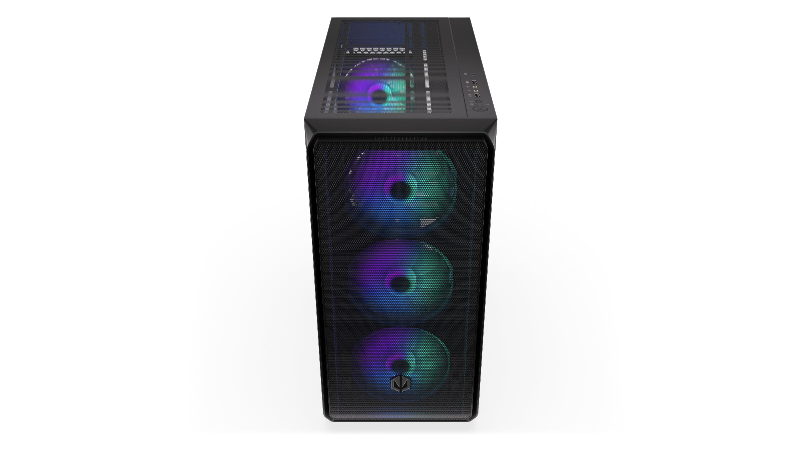 Endorfy Arx 700 ARGB ATX Mid Tower PC Gaming Case - High Airflow Tempered Glass Design with RGB Lighting (EY2A013) for Gaming Setup & Workstation Builds