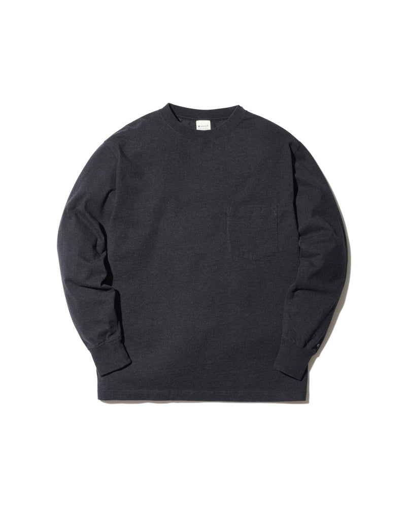 Eco-Friendly Recycled Cotton Long Sleeve T-Shirt for Men & Women - Soft Sustainable Casual Wear for Everyday Comfort & Outdoor Activities
