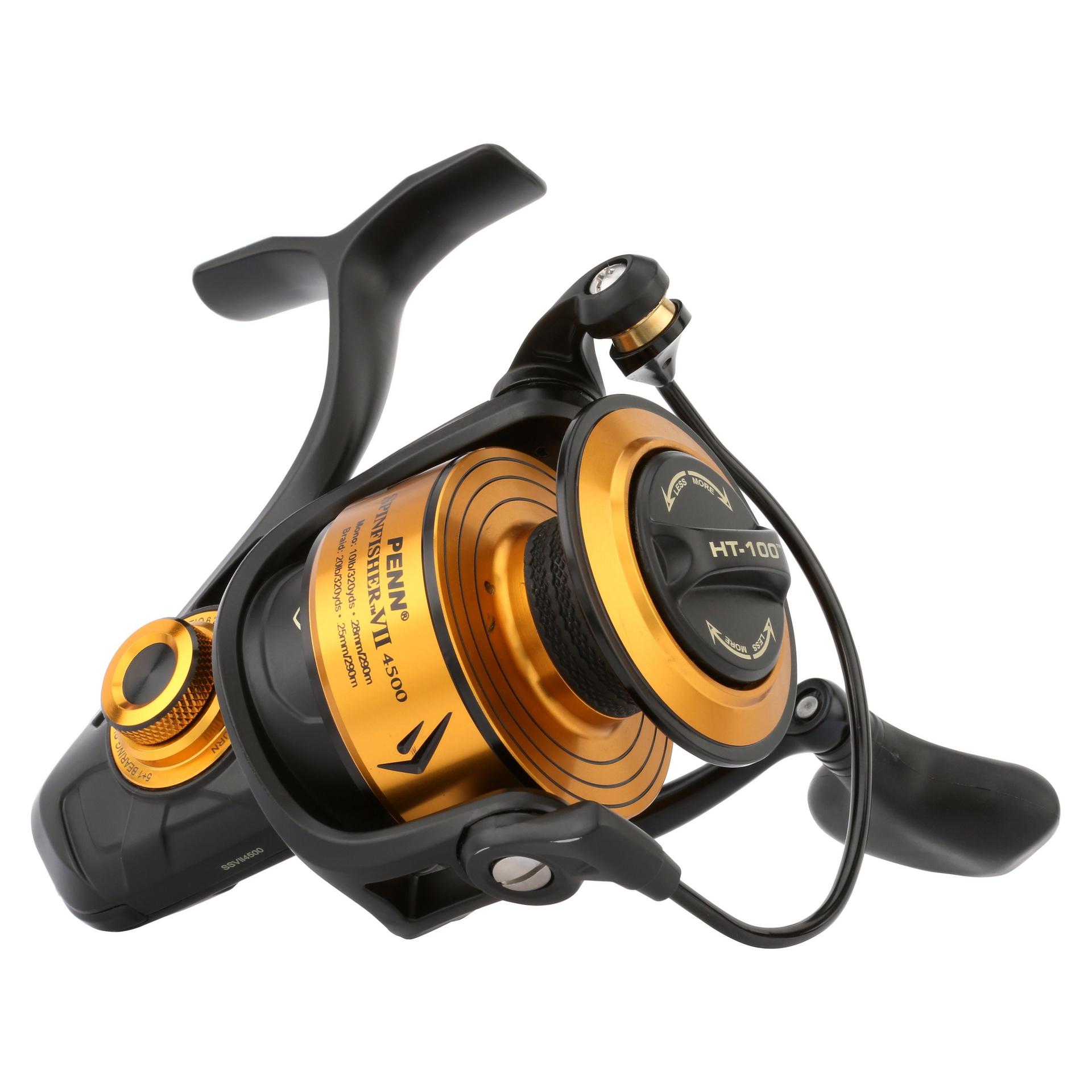 Penn Spinfisher VII Spinning Fishing Reel - Saltwater & Freshwater, 7+1 Shielded Bearings, Waterproof - Perfect for Surf, Pier, and Offshore Fishing
