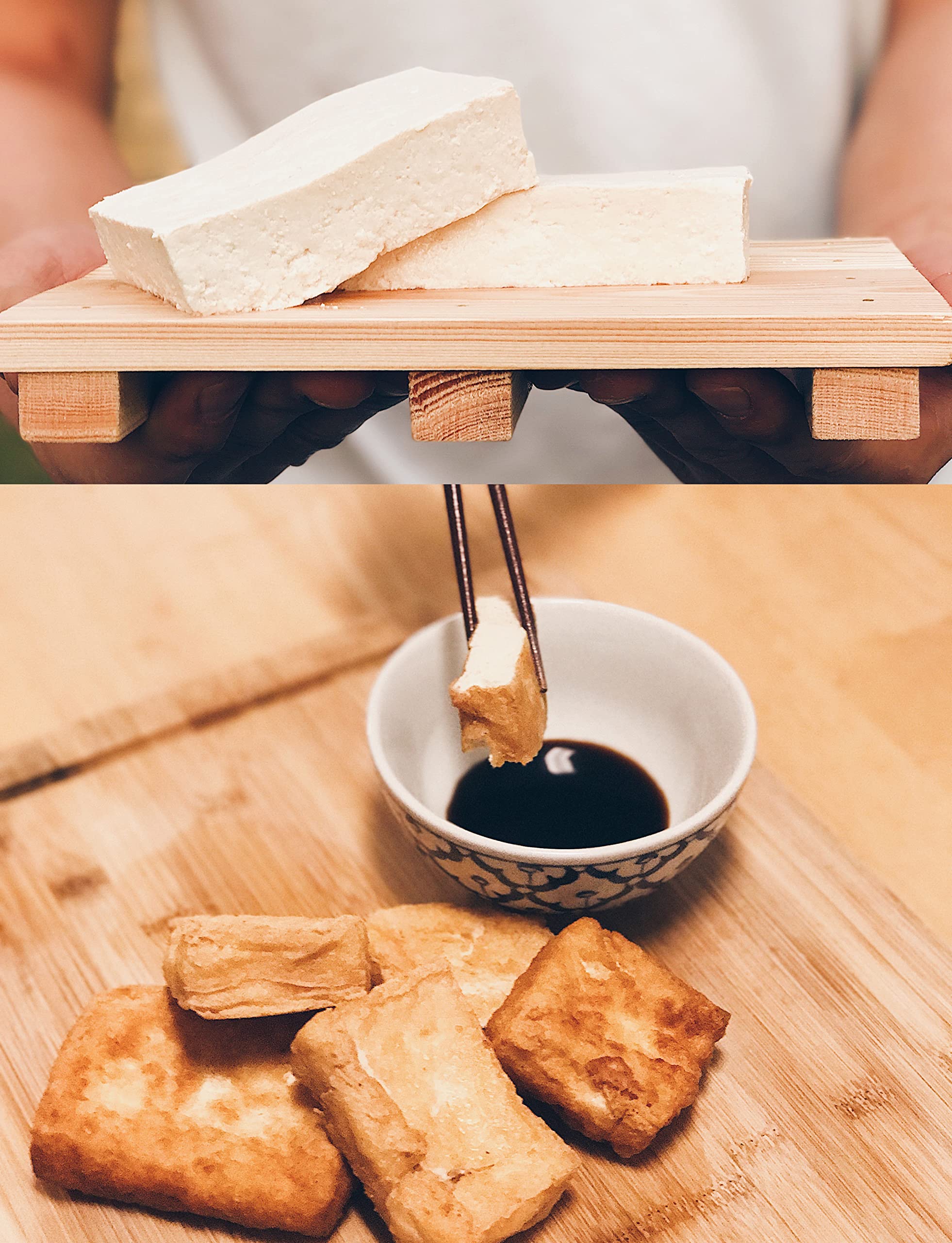 Premium 500g Italian Handmade Tofu Maker Kit - Perfect for Vegan Cooking, Homemade Soy Milk & DIY Tofu Making at Home