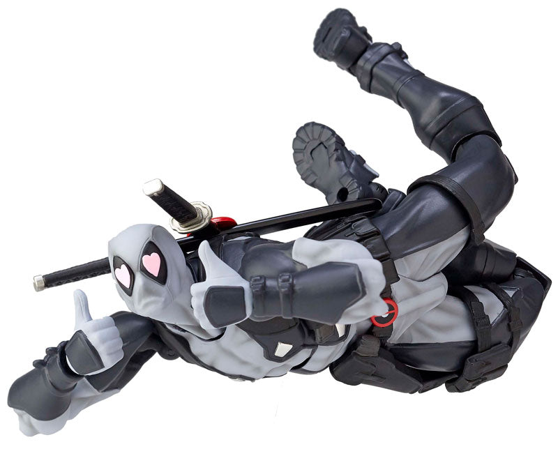 Amazing Yamaguchi Revoltech Deadpool X-Force Action Figure No. 001EX - Highly Articulated Collectible for Marvel Fans & Display