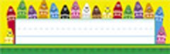 Vibrant Desk Toppers Colorful Crayons - 36 Pack (2 x 9) for Kids' Art Projects, School Supplies & Creative Drawing