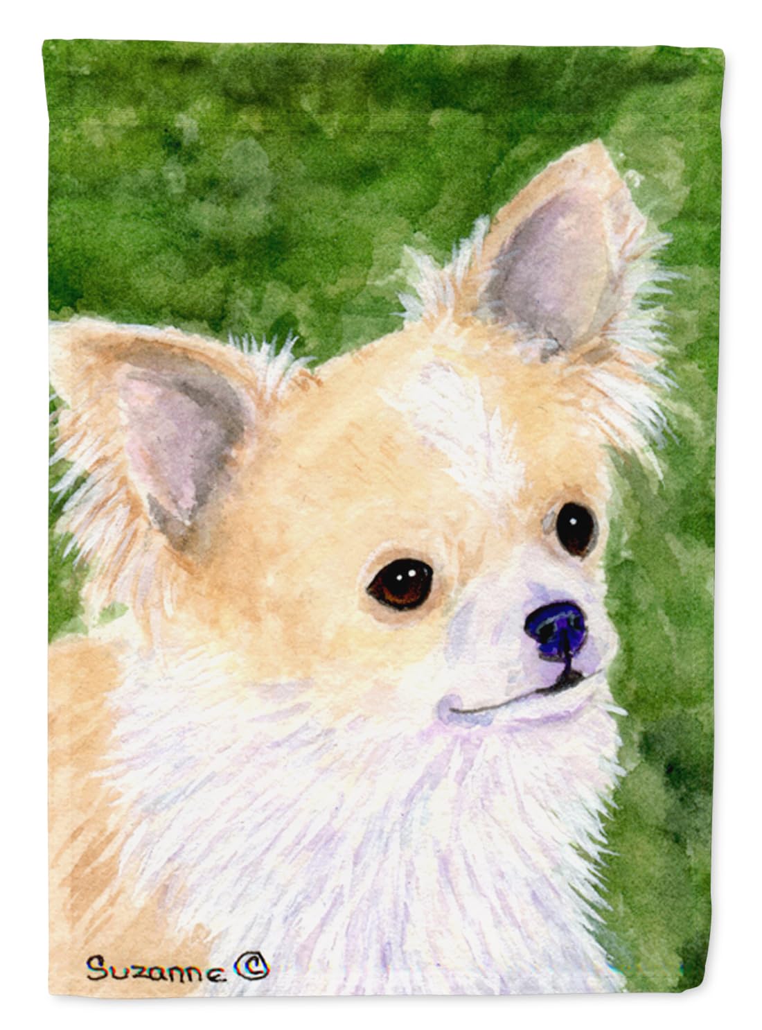Chihuahua Garden Flag - Decorative Yard Banner for Mailbox, Patio & Flower Beds | Outdoor Dog Lover's Artwork | Weather-Resistant Multicolor Design | Perfect for Seasonal Decor & Pet-Themed Landscaping