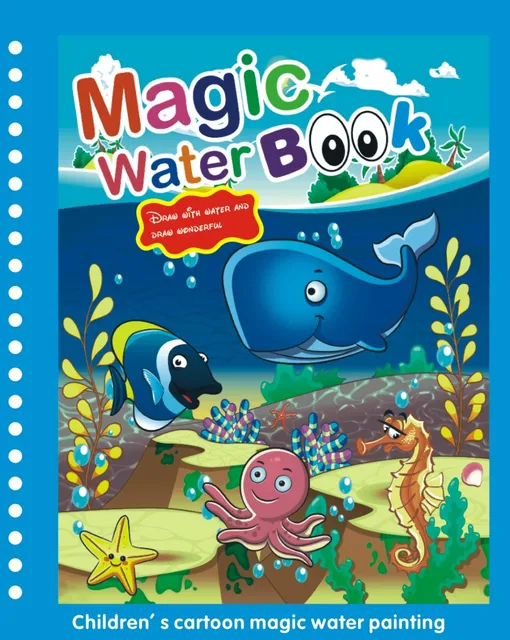 Magic Coloring Book for Kids & Adults - Creative Stress Relief & Fun Activity for Home, Travel & Gifts | Premium Quality Pages with Unique Designs
