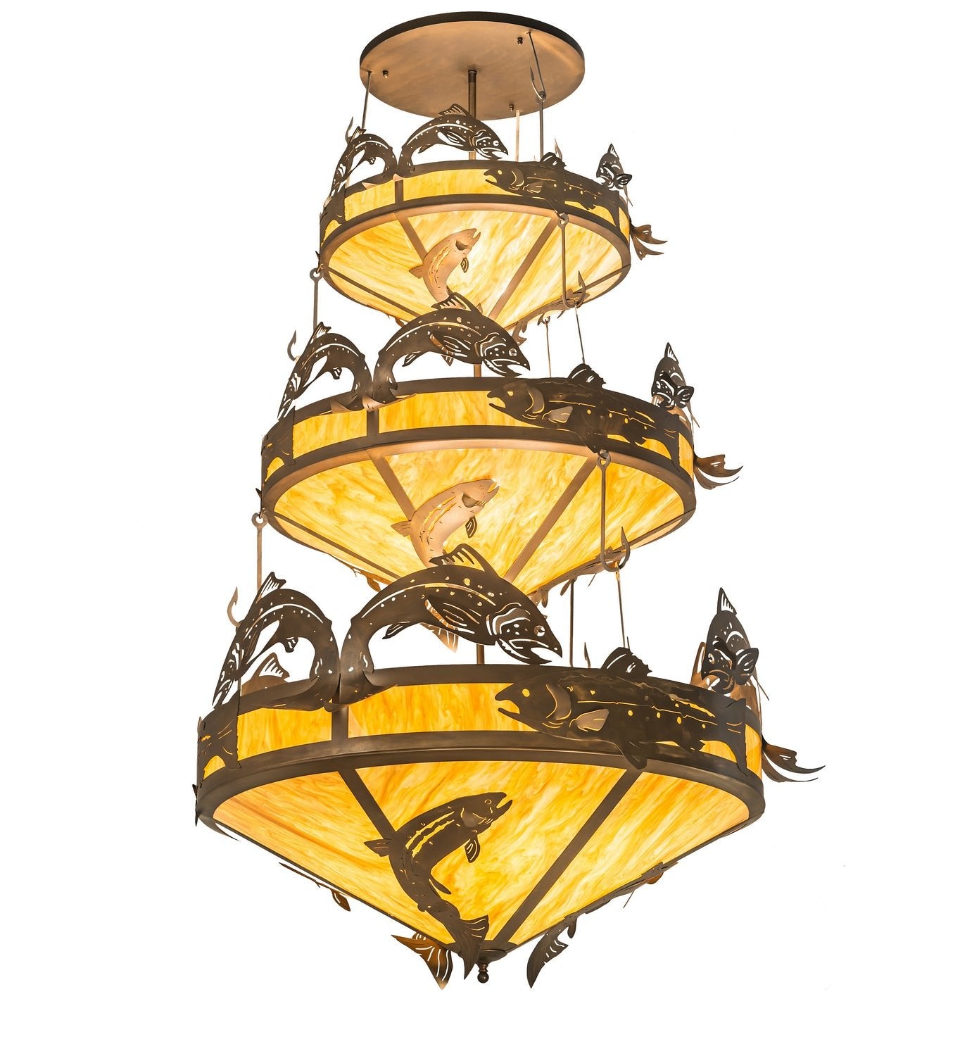 18-Light Crystal Chandelier for Dining Room - Modern Elegant Ceiling Light Fixture for Home Decor, Living Room & Bedroom Lighting