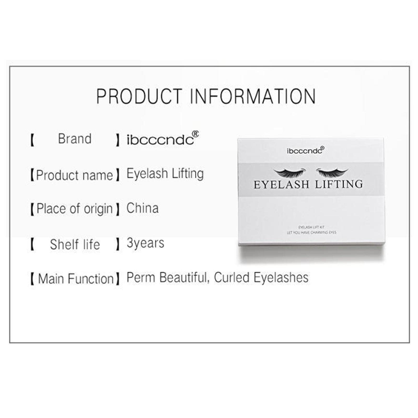 Trendy Retail® DIY Eyelash Perming Kit - Semi-Permanent Lash Lift & Curling Set for Natural Looking Lashes | Perfect for Home Use, Salon Professionals, and Special Occasions