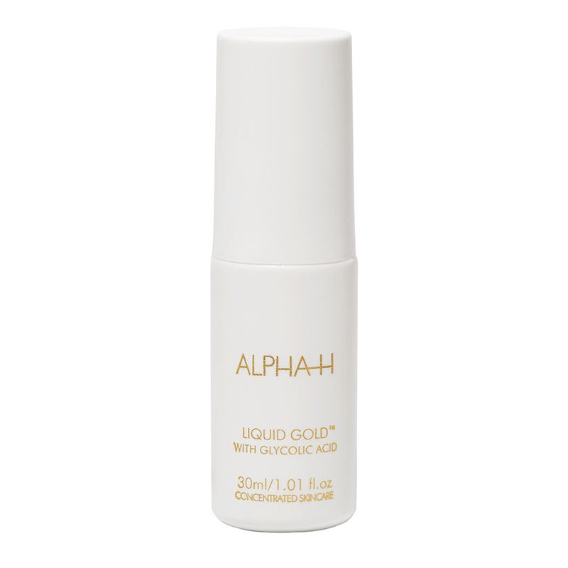 Alpha H Liquid Gold To Go Christmas Edition - Exfoliating Glycolic Acid Treatment for Glowing Skin | Limited Edition Holiday Skincare Gift