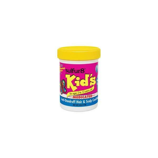 Sulfur8 Kids Medicated Anti-Dandruff Shampoo & Scalp Treatment - 4 oz | Gentle Formula for Children's Hair Care | Perfect for Daily Use & Scalp Relief