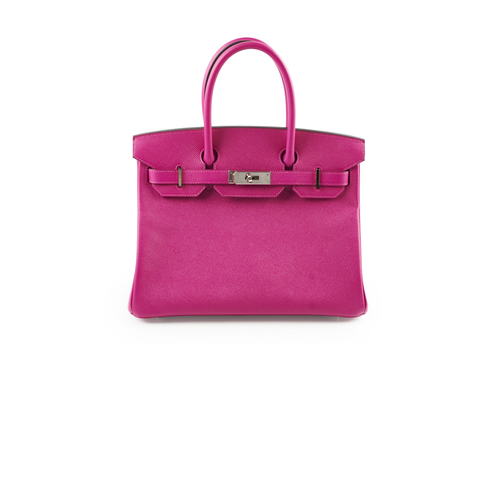 Authentic Hermes Birkin 30 Handbag in Epsom Leather Rose Poupre - C Stamp | Luxury Tote Bag for Women, Perfect for Work, Travel & Special Occasions