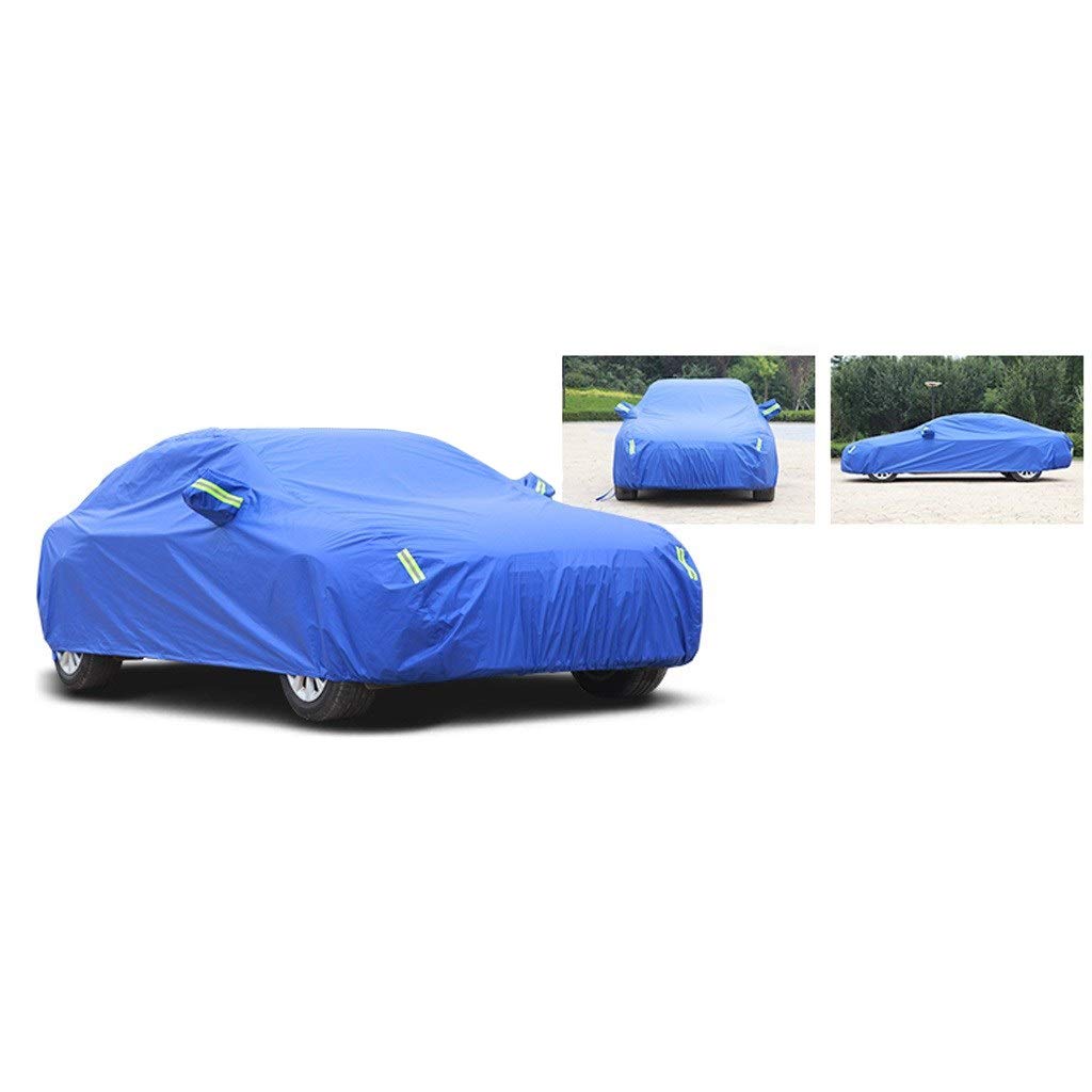 DUWEN All-Weather Car Cover for Mercedes-Benz GLC 300 4MATIC Coupe SUV - Outdoor Dust Protection, UV Resistant, Breathable Oxford Cloth with Sunscreen & Scratch Protection - Perfect for Parking, Travel & Long-Term Vehicle Storage