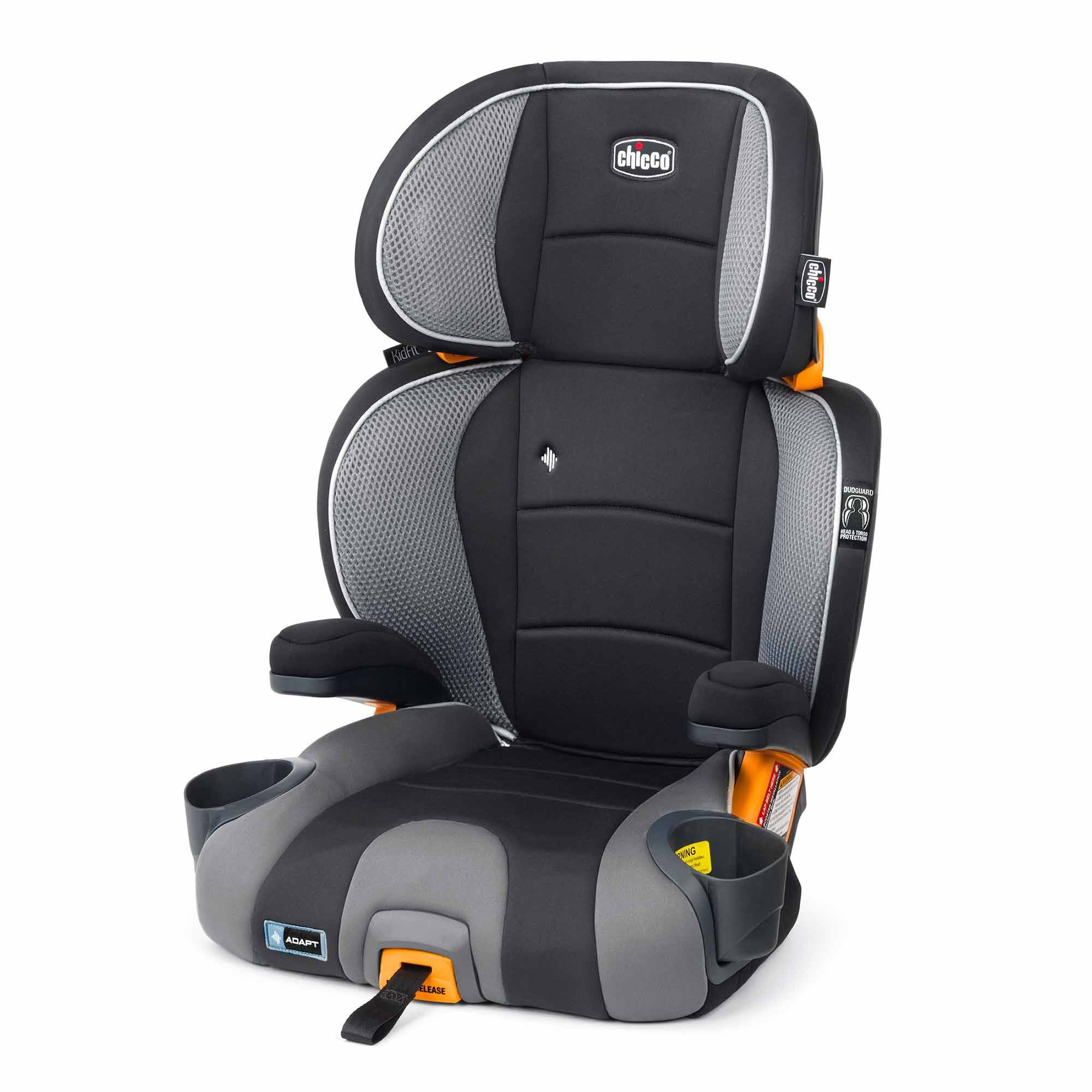 Chicco KidFit Adapt Plus 2-in-1 Belt Positioning Booster Car Seat for Kids - Safe & Comfortable Convertible Car Seat for Toddlers to Big Kids - Perfect for School, Travel & Family Road Trips