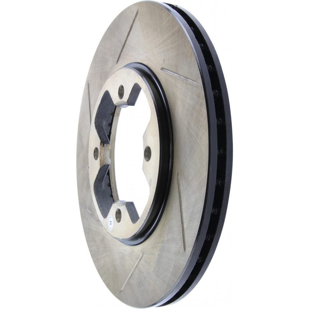 StopTech Slotted Sport Brake Rotor - Front Driver Side | High-Performance Braking for Sports Cars & Track Use